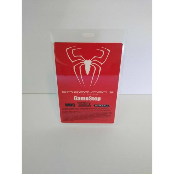 Spider-Man 3 New York City Launch Party Special Guest Pass Video Game Black Red - Picture 8 of 8